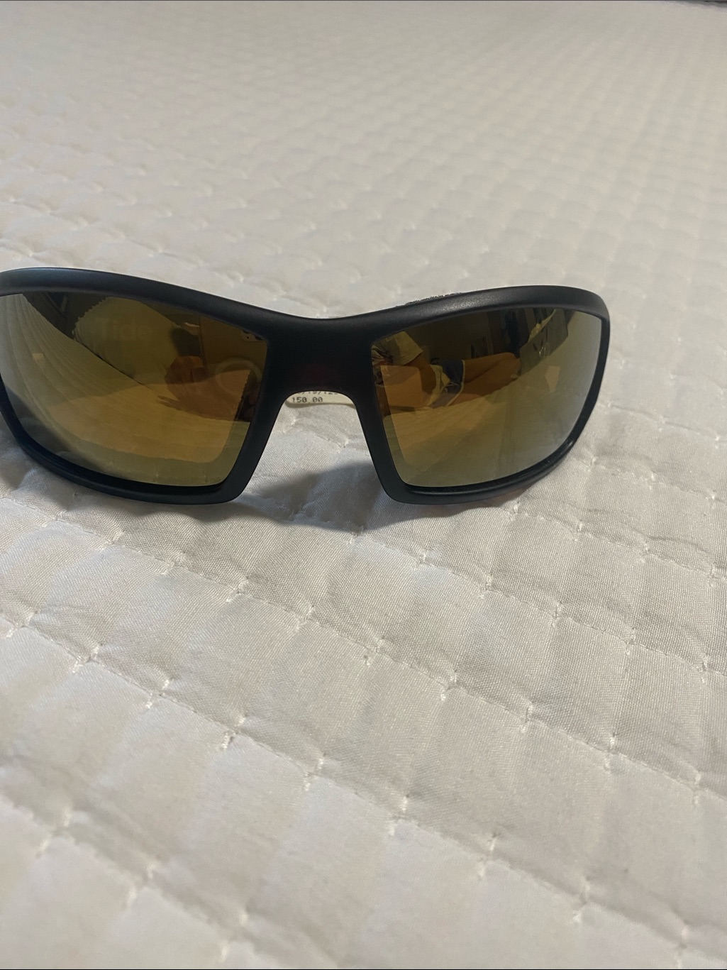 Sport Wrap Sunglasses With Amber Mirror Lenses Wiley X. 70-19-125. Hickory Brown